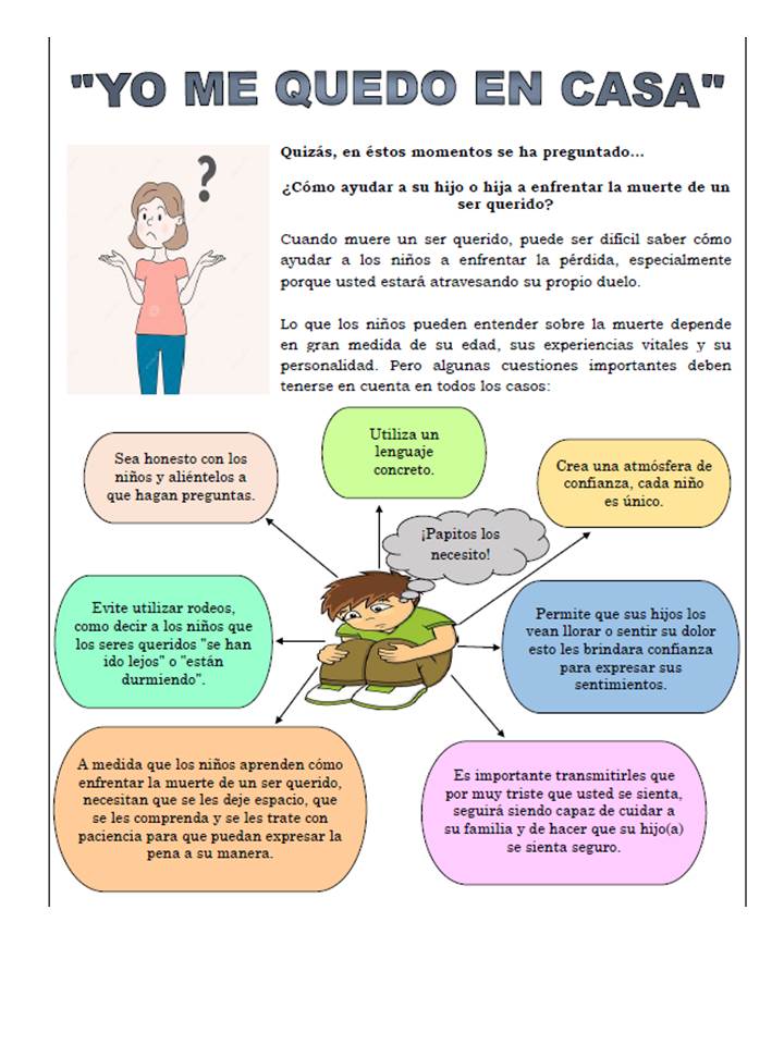 ¿Cómo ayudar a su hijo o hija a enfrentar la muerte de un ser querido?
