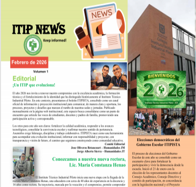 ITIP NEWS  Volumen 1 2026
