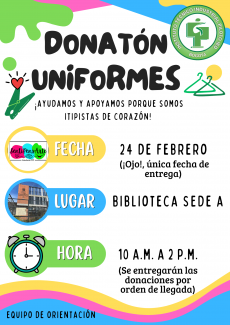 ENTREGA DONATÓN UNIFORMES
